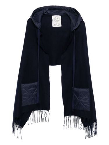 Poncho à poche matelassée - Maje - Modalova