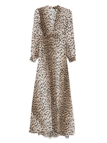 Robe mi-longue à col v - Rixo - Modalova