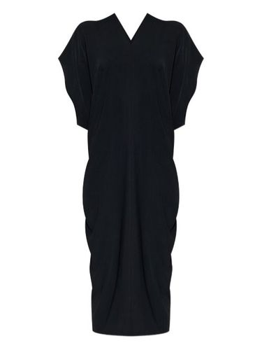 Robe drapée à manches courtes - MM6 Maison Margiela - Modalova