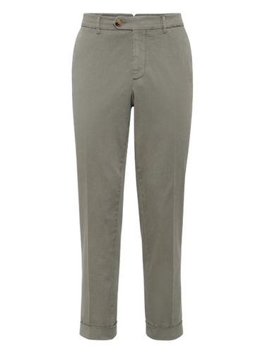 Pantalon chino à coupe courte - Brunello Cucinelli - Modalova