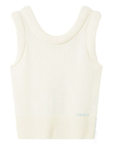 Haut côtelé à design sans manches - Axel Arigato - Modalova