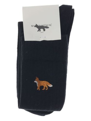 Chaussettes à broderies - Maison Kitsuné - Modalova