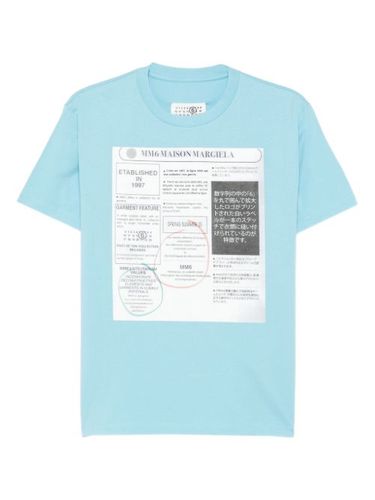 T-shirt à imprimé graphique - MM6 Maison Margiela - Modalova