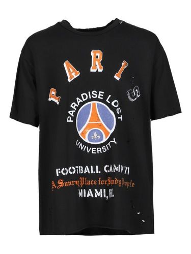 T-shirt imprimé à effet usé - Alchemist - Modalova