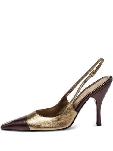 Escarpins en cuir à bride arrière 100 mm - Casadei Vintage - Modalova