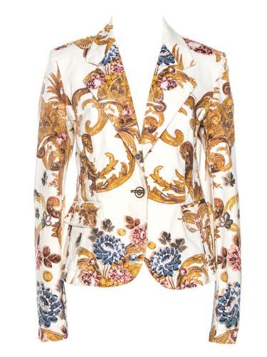 Blazer à imprimé baroque - Just Cavalli Vintage - Modalova