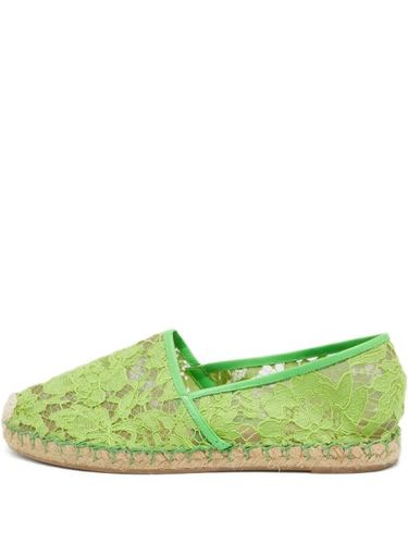 Espadrilles à dentelle fleurie - Valentino Garavani Pre-Owned - Modalova