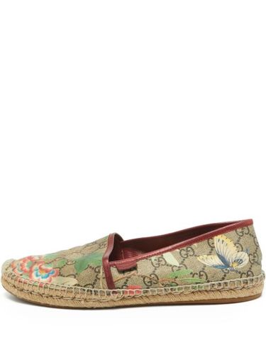 Espadrilles en toile GG Supreme - Gucci Pre-Owned - Modalova