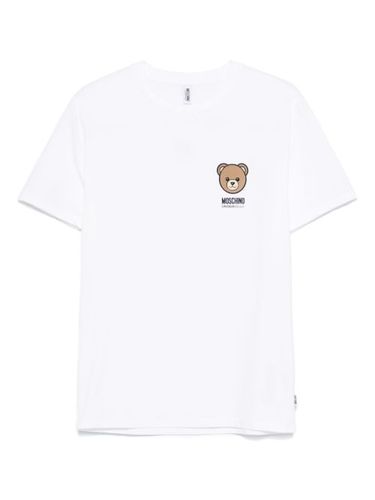 T-shirt à logo ourson - Moschino - Modalova