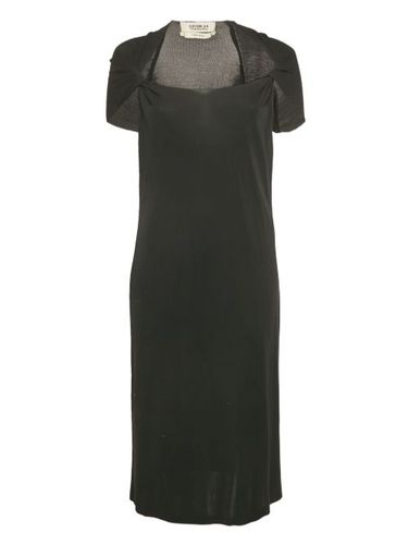 Robe longue à manches courtes - Saint Laurent Pre-Owned - Modalova