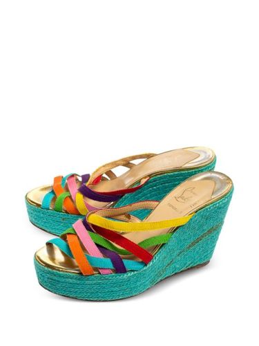 Espadrilles Crepon 110 mm - Christian Louboutin Pre-Owned - Modalova