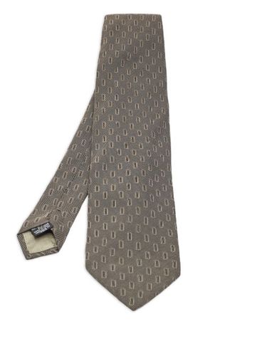 Cravate à motif géométrique - Giorgio Armani Pre-Owned - Modalova