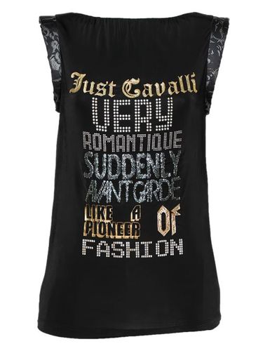 T-shirt graphique sequins - Just Cavalli Vintage - Modalova