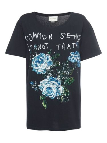X Coco Capitán t-shirt à sequins - Gucci Pre-Owned - Modalova