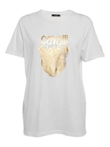 T-shirt à logo imprimé pre-owned - Roberto Cavalli Vintage - Modalova