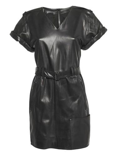 Robe en cuir à coupe mi-longue - Tom Ford Vintage - Modalova