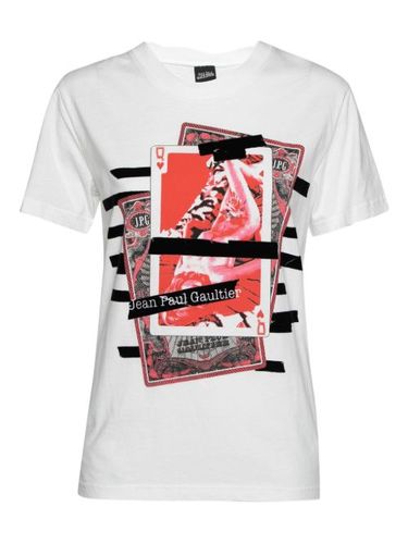 T-shirt imprimé à col rond - Jean Paul Gaultier Pre-Owned - Modalova