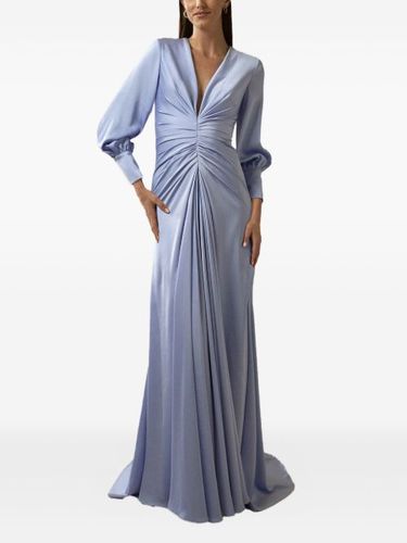 Robe longue à manches longues - Nicole Miller - Modalova