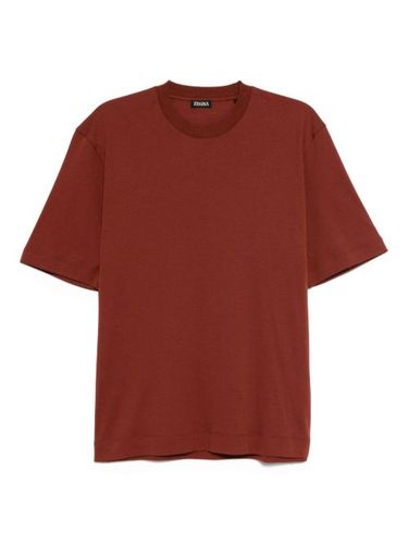 T-shirt à empiècement au dos - Zegna - Modalova