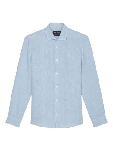 Marc O'Polo chemise en lin - Bleu - Marc O'Polo - Modalova
