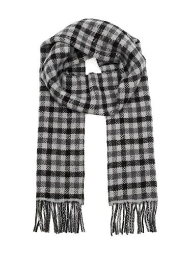 Écharpe frangée à carreaux - Marc O'Polo - Modalova