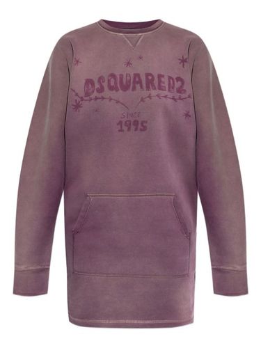 Robe à imprimé graphique - DSQUARED2 - Modalova