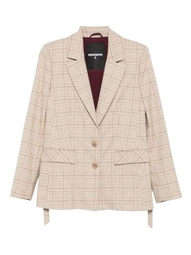 Blazer à carreaux - Patrizia Pepe - Modalova