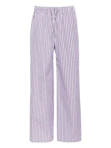 Pantalon rayé à lien de resserrage - Palm Angels - Modalova