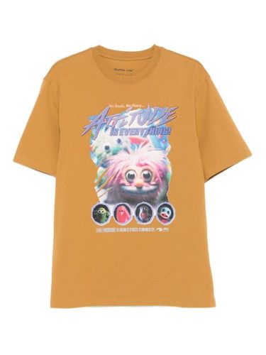 T-shirt en coton à imprimé graphique - Martine Rose - Modalova