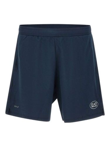 Short à taille élastiquée - Ea7 Emporio Armani - Modalova