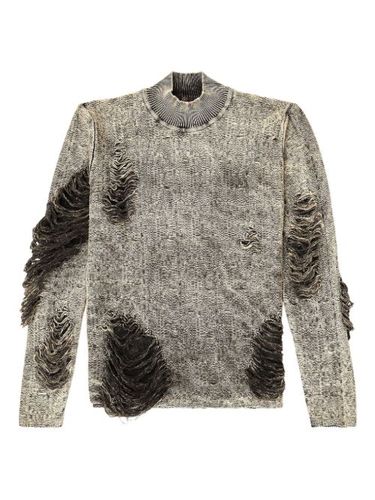 Pull K-Fjordi à col montant et franges - Diesel - Modalova