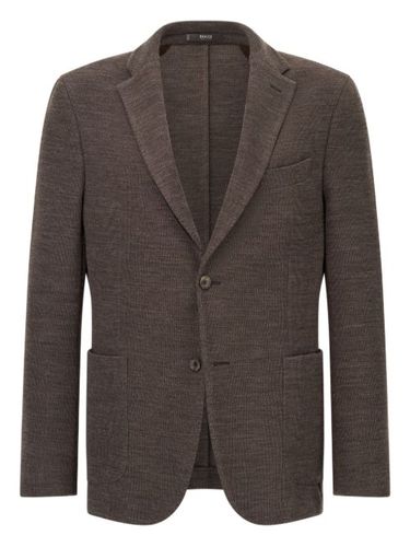 Blazer à design texturé - Boggi Milano - Modalova