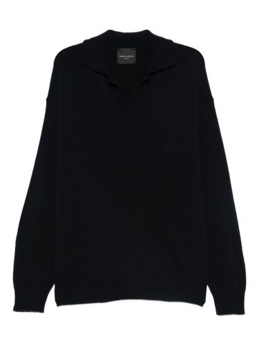 Polo en cachemire mélangés - Roberto Collina - Modalova
