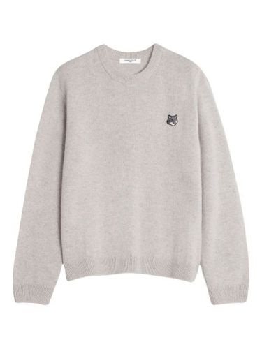 Pull brodé en laine - Maison Kitsuné - Modalova