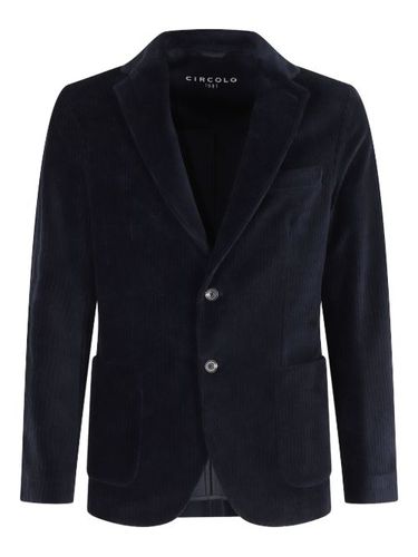 Blazer en velours côtelé à deux boutons - Circolo 1901 - Modalova