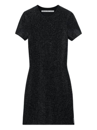 Robe mi-longue à encolure ras du cou - Alexander Wang - Modalova