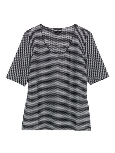 T-shirt à rayures - Emporio Armani - Modalova
