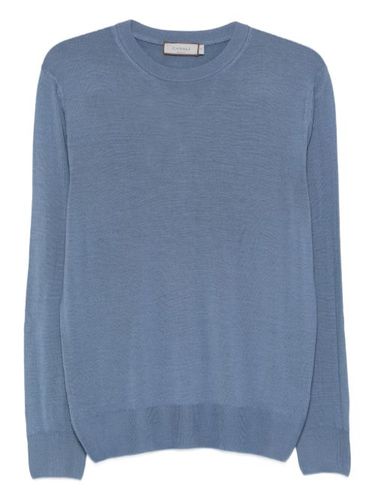 T-shirt en laine à encolure ronde - Canali - Modalova