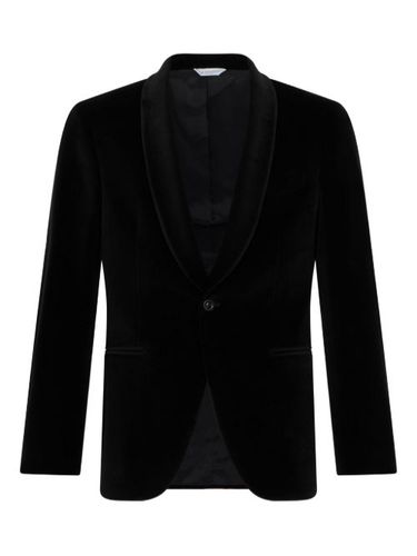 Blazer en velours à col châle - Boglioli - Modalova