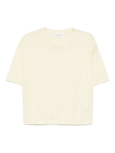 T-shirt en lin à col rond - Marc O'Polo - Modalova