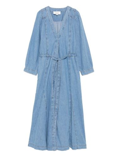 Robe courte ceinturée à col v - Ba&Sh - Modalova