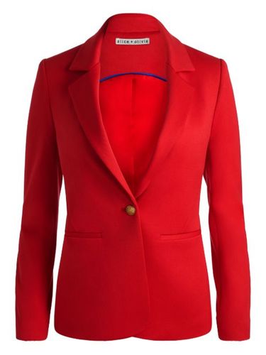 Alice + olivia blazer Cary - Rouge - alice + olivia - Modalova