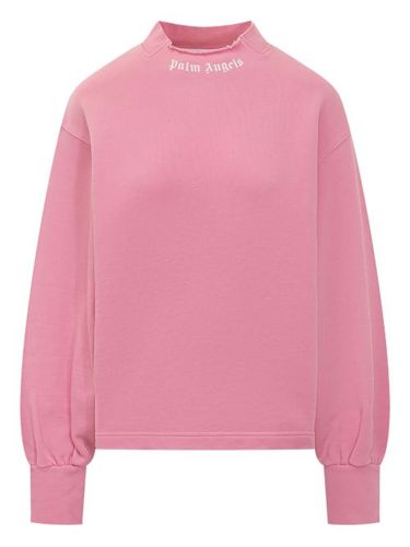 Palm Angels sweat à logo - Rose - Palm Angels - Modalova