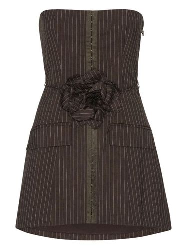 Robe courte à fines rayures - ROTATE BIRGER CHRISTENSEN - Modalova