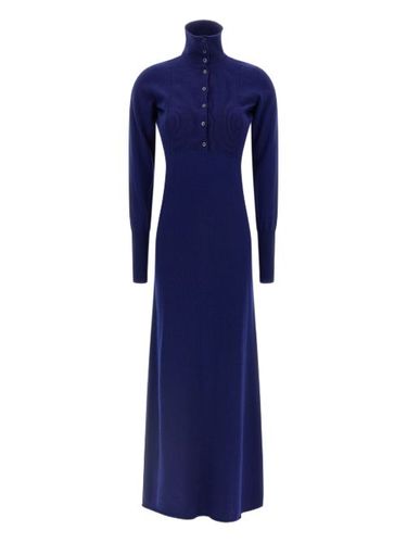 Robe-polo en maille à design côtelé - TOM FORD - Modalova