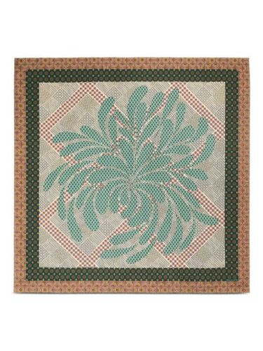 Foulard en soie à fleurs - DRIES VAN NOTEN - Modalova