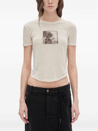 T-shirt à imprimé graphique - Ann Demeulemeester - Modalova