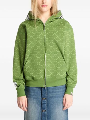 Hoodie zippé à motif monogrammé - A BATHING APE® - Modalova