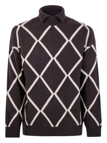 Pull à losanges - Emporio Armani - Modalova