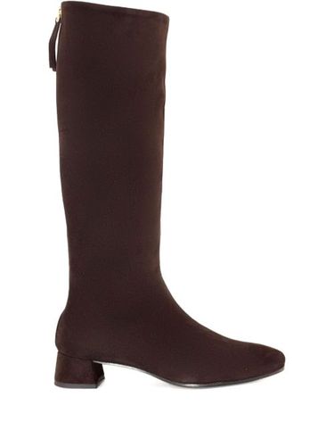 Bottines en daim à fermeture zippée au dos 40 mm - Roberto Festa - Modalova